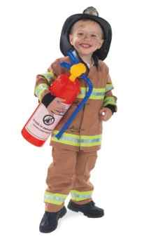 firetruck fire man costume child