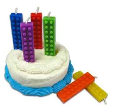 Lego Birthday Cake and Cupcakes