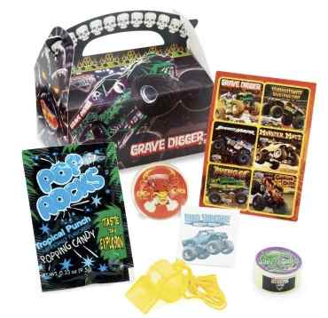 Monster Truck Birthday Party Supplies on Monster Jam Birthday Party Favors   Kids Party Supplies And Ideas