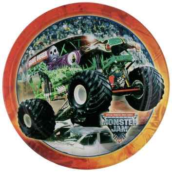 Monster Truck Birthday Party Supplies on Monster Jam Birthday Party Cake And Cupcakes   Kids Party Supplies And