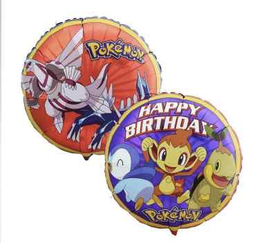 pokemon party decorations mylar foil balloons