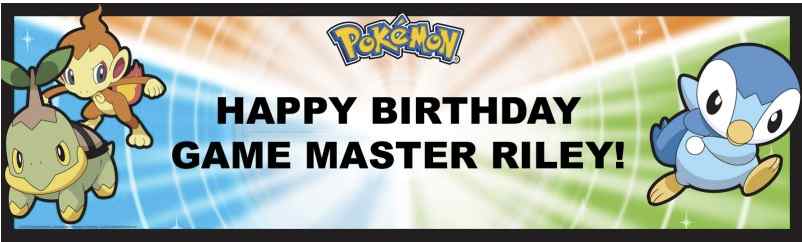 pokemon party banner