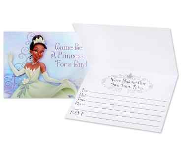 Princess and The Frog Party Invitations