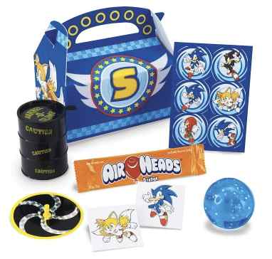 Sonic the Hedgehog Party Favors
