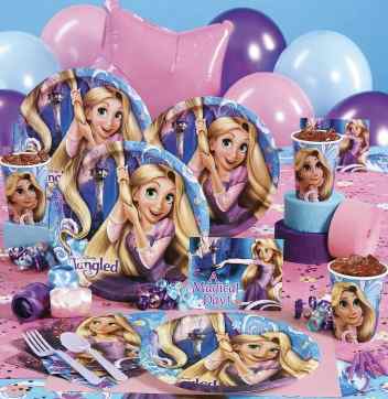 Tangled Rapunzel party supplies