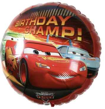 disney cars mylar balloon