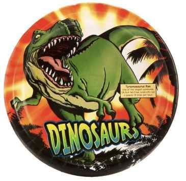 dinosaur party plates