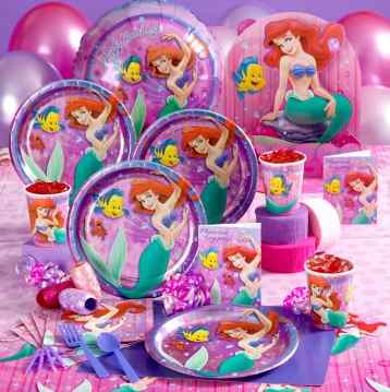 little mermaid party pack