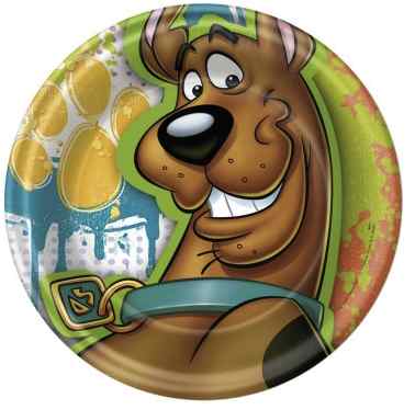scooby doo paper plates